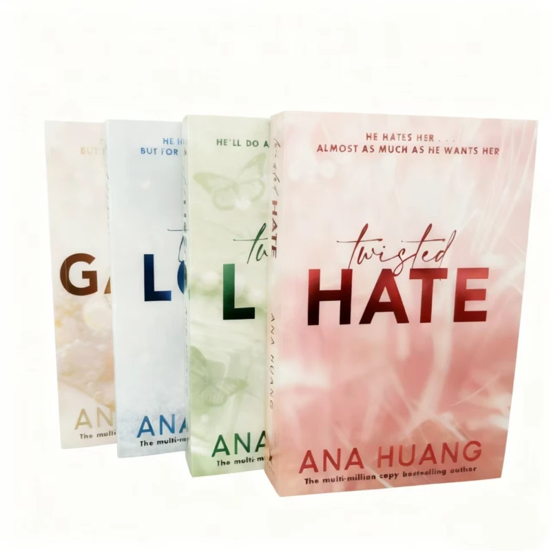 Twisted Series by Ana Huang: All 4 Books - Love, Lies, Games & Hate in This Sizzling Romance Collection