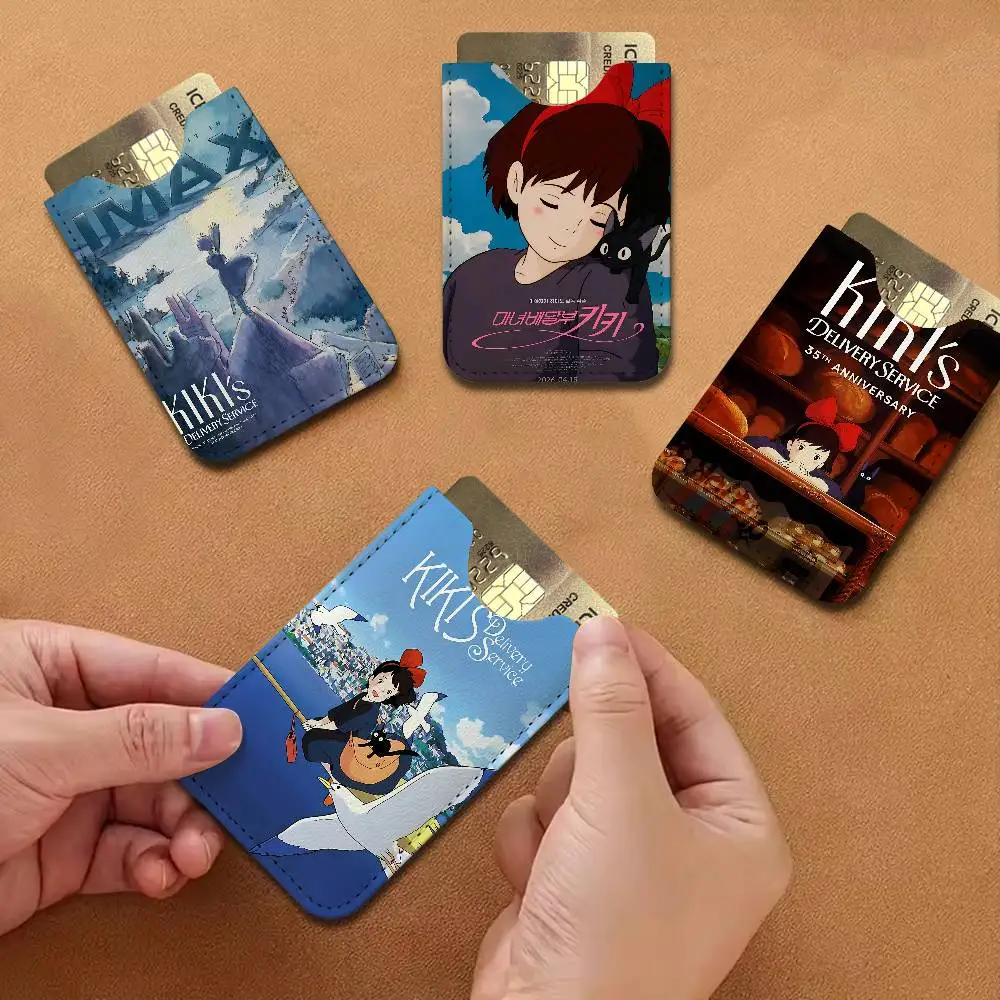 K-Kikis D-Delivery S-Service Movie Cartoon Card Protect Credit Bank Card Holder Case Wallet Protector for Men Travel Shopping