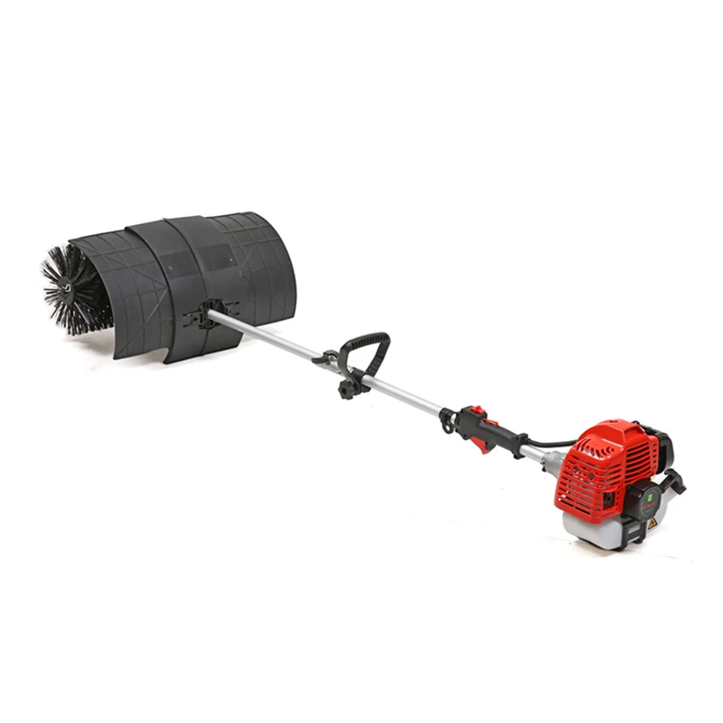 Portable Small Lawn Sweeper Garden Park Football Field Lawn Mower Handheld Grass Brush Leaf Garbage Cleaning