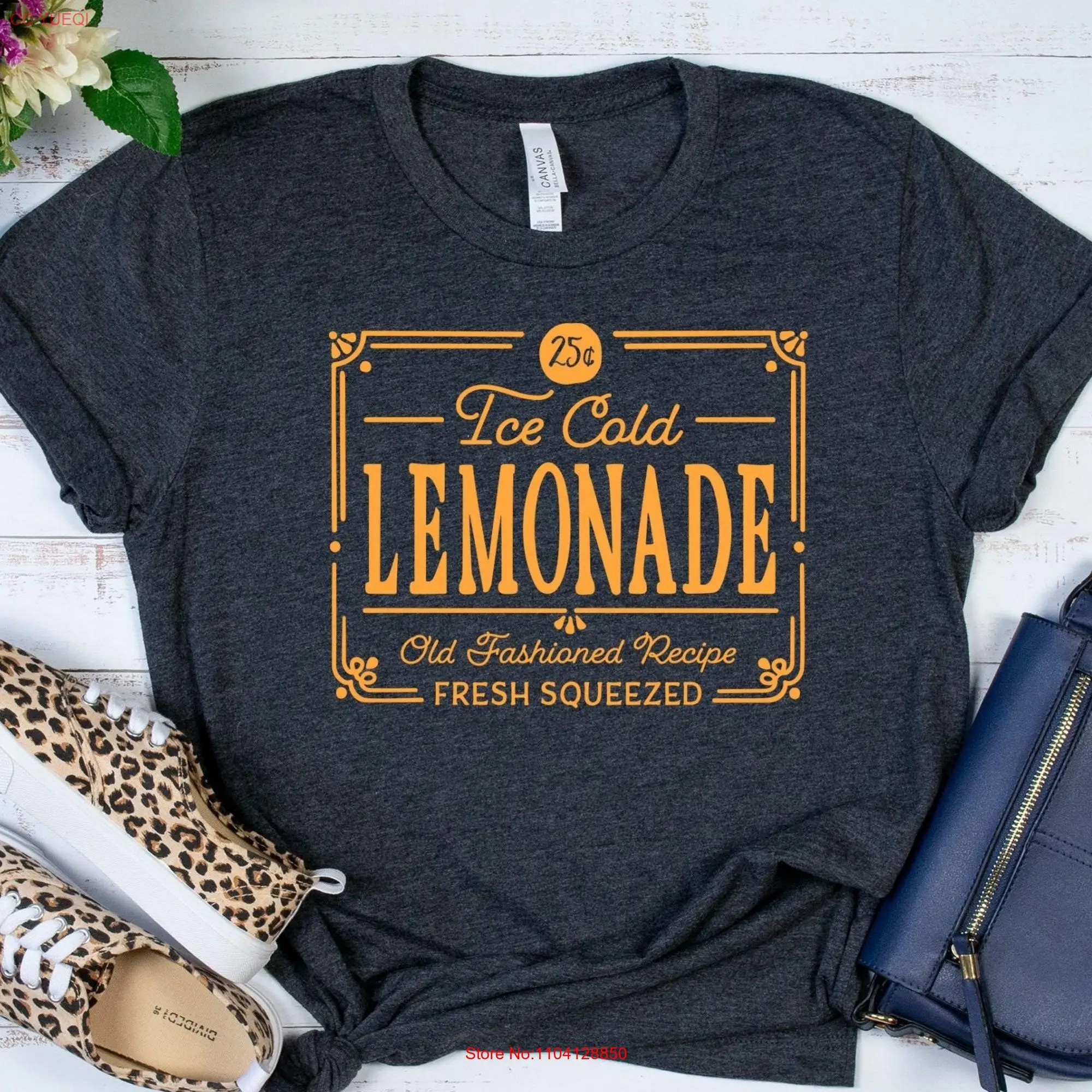 Lemonade T Shirt Summer Vintage Womens Lemons for Mom Retro Style Vacation tee long or short sleeves