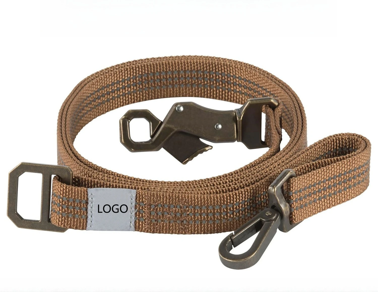 

Adjustable Dog Harness Vest - Reflective No-Pull Leash Set, Heavy Duty Nylon for Strong Dogs