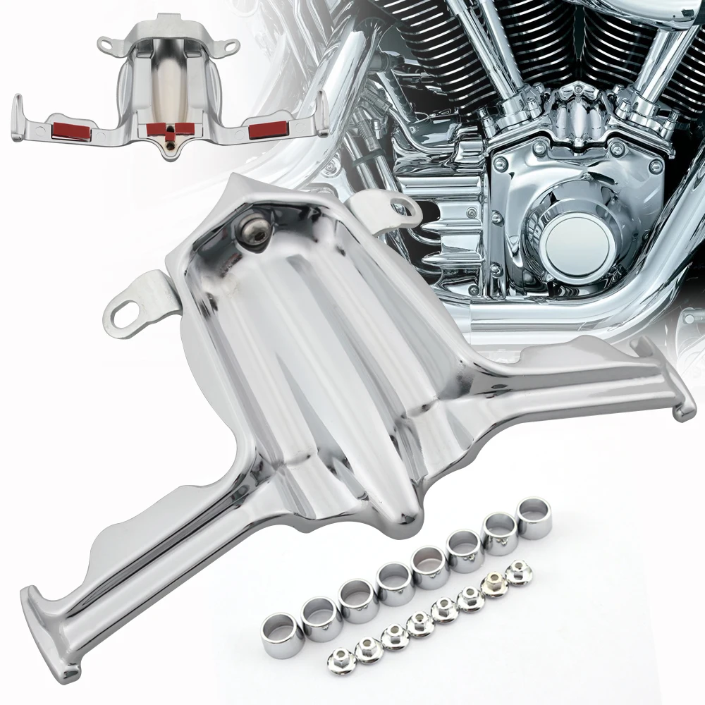 

Motorcycle Chrome Tappet Lifter Block Accent Trim Cover For Harley Touring Road King Softail Breakout Dyna Street Bob 1999-2017