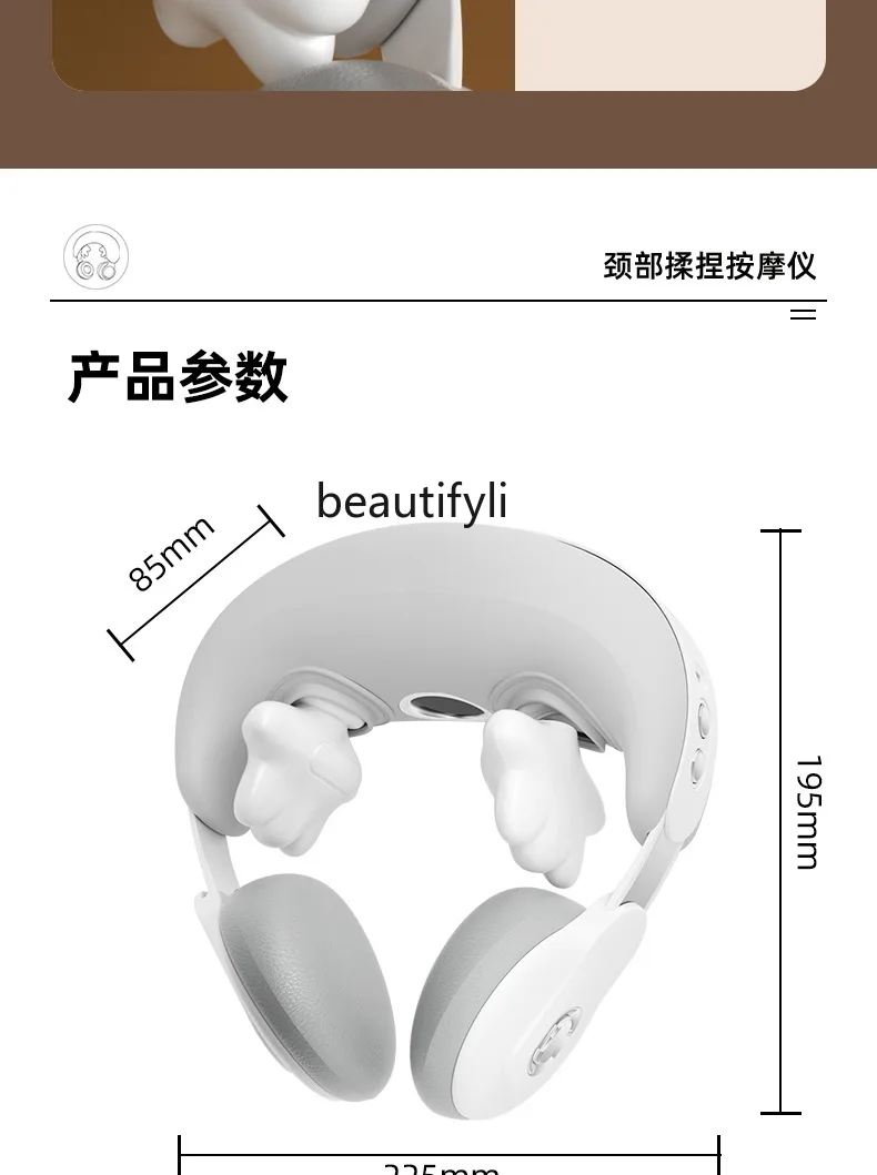 مدلك الرقبة محاكاة اليد البشرية الرقبة مدلك عنق الرحم