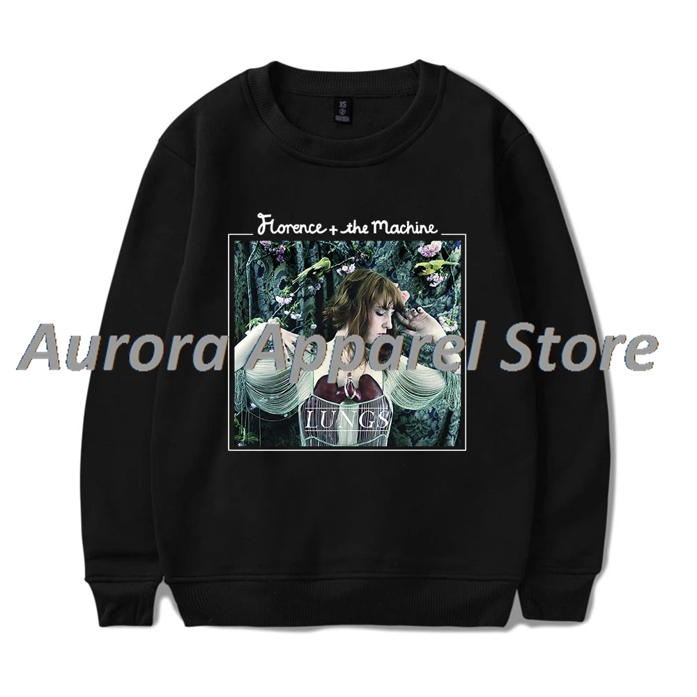 

Florence Welch Flora классические винтажные толстовки с круглым вырезом для косплея, женская и мужская модная футболка с длинным рукавом