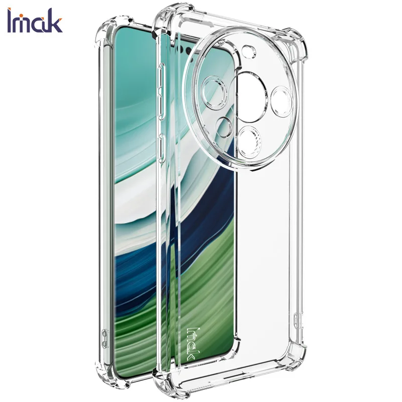 Para Huawei Mate 60 Pro 5G funda IMAK serie UX-4 funda suave de marco recto para Huawei Mate 40 50 Pro Plus 50E