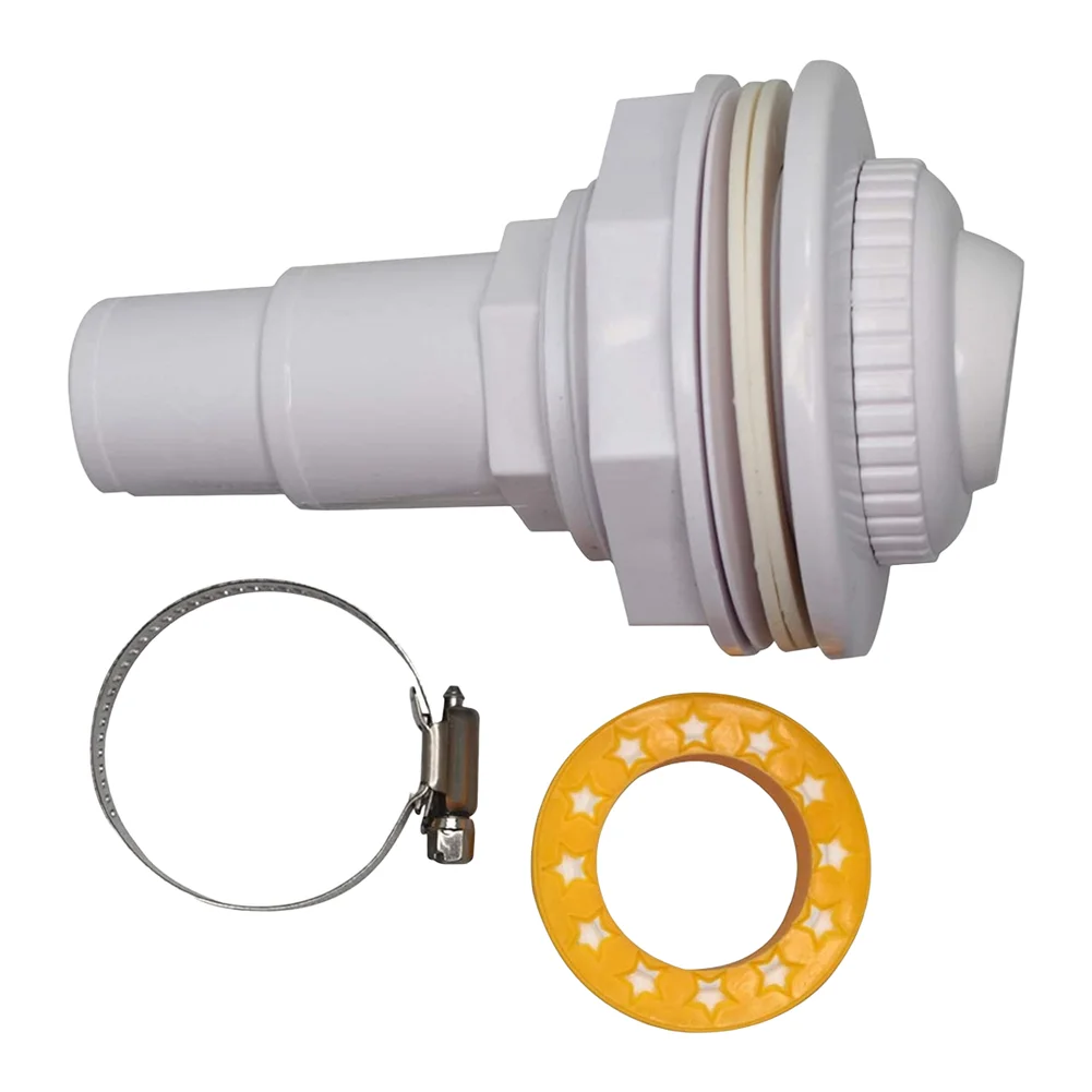 Replacement Pool Return Jet Assembly Compatible For Hayward SP1023 1-1/2 Inch Vinyl Liner Fitting Kit Pools Equipment Parts