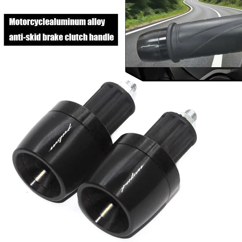 For Bajaj Pulsar 200 NS/200 RS/200 AS All Year Motorcycle Handlebar Grips Bar Ends Cap 22mm Handle Counterweight Plug