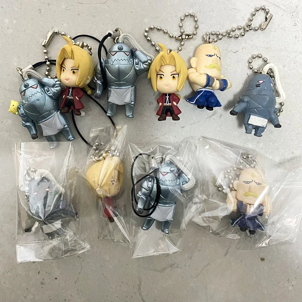 Figurine d'action Fullmetal Alchemist, jouets pendentifs modèles, Roy Mustang, Riza Hawkeye, Edward Elric, Alphonse, Elric, Maes, Hughes, version Q