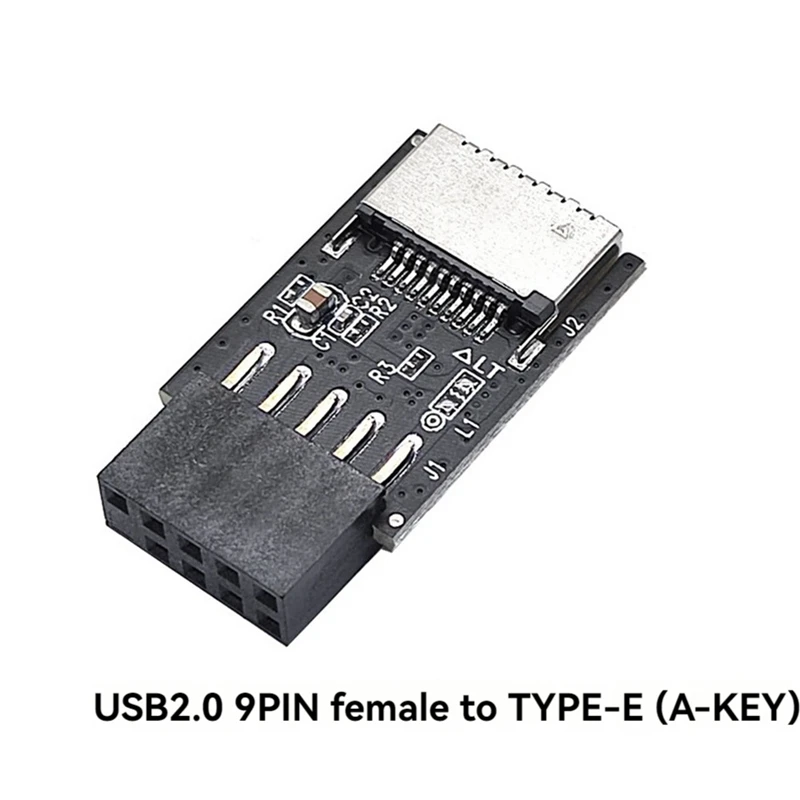 Top-Expansion Card Module USB2.0 Adapter 20 To 9 Pin Expansion Card