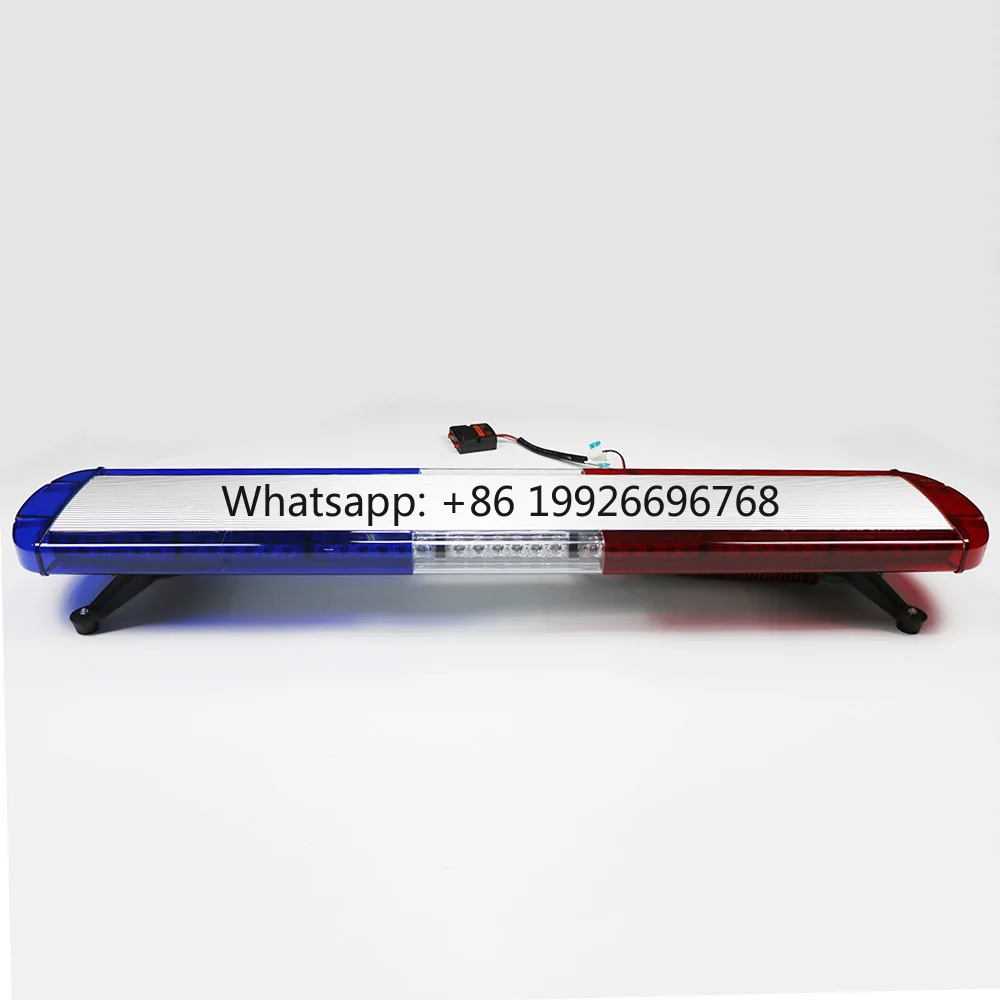

New 47" 120CM 96W Strobe LED Light Bar 12V/24V Emergency Warning Flasher for Trucks Cars Ambulances Wrecker Wrangler Accord