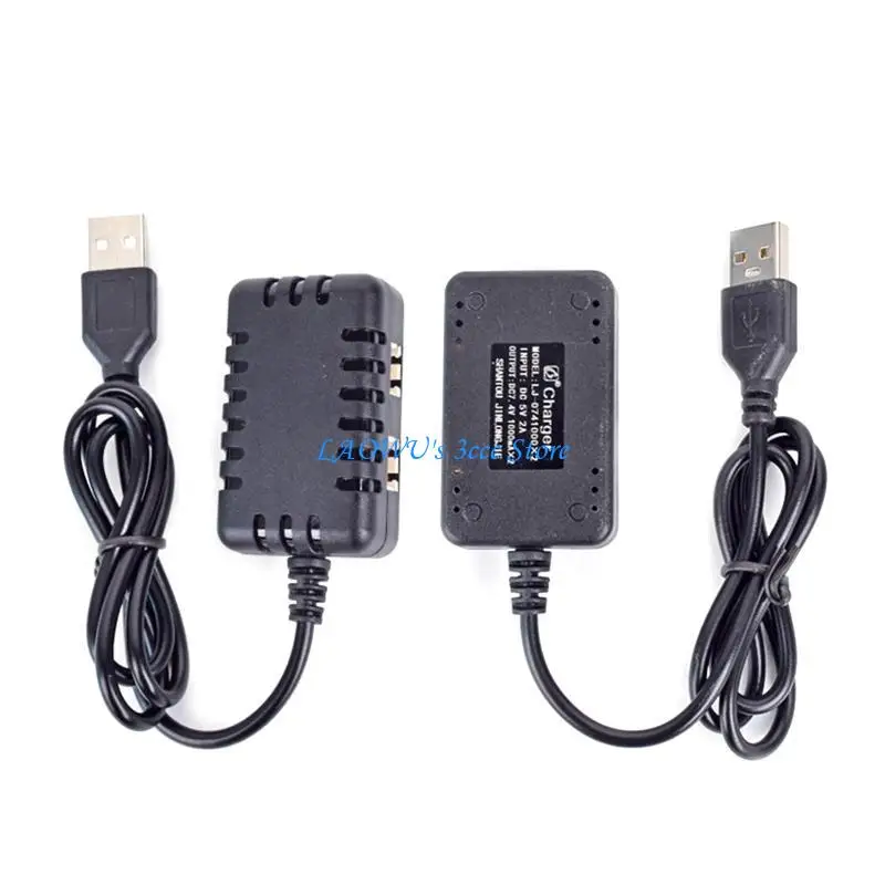 

Y8AD USB for DC 7.4V 2 in1 1000Mah XH-3P Plug for RC for Cars Battery