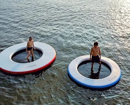 Inflatable Tanning Pool Floating Lounge Chair Bathtub Inflatable Water Hammock