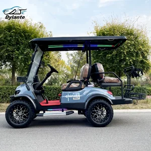 Toptan 2 + 2 kişilik 5kw 4000w yardımcı araç mini oyun avcılık golf arabası, elektrikli sokak yasal 60v lityum iyon pil utv club car 8 mini elektrikli otomobillerin en çok satan 2 koltuklu-no. 7