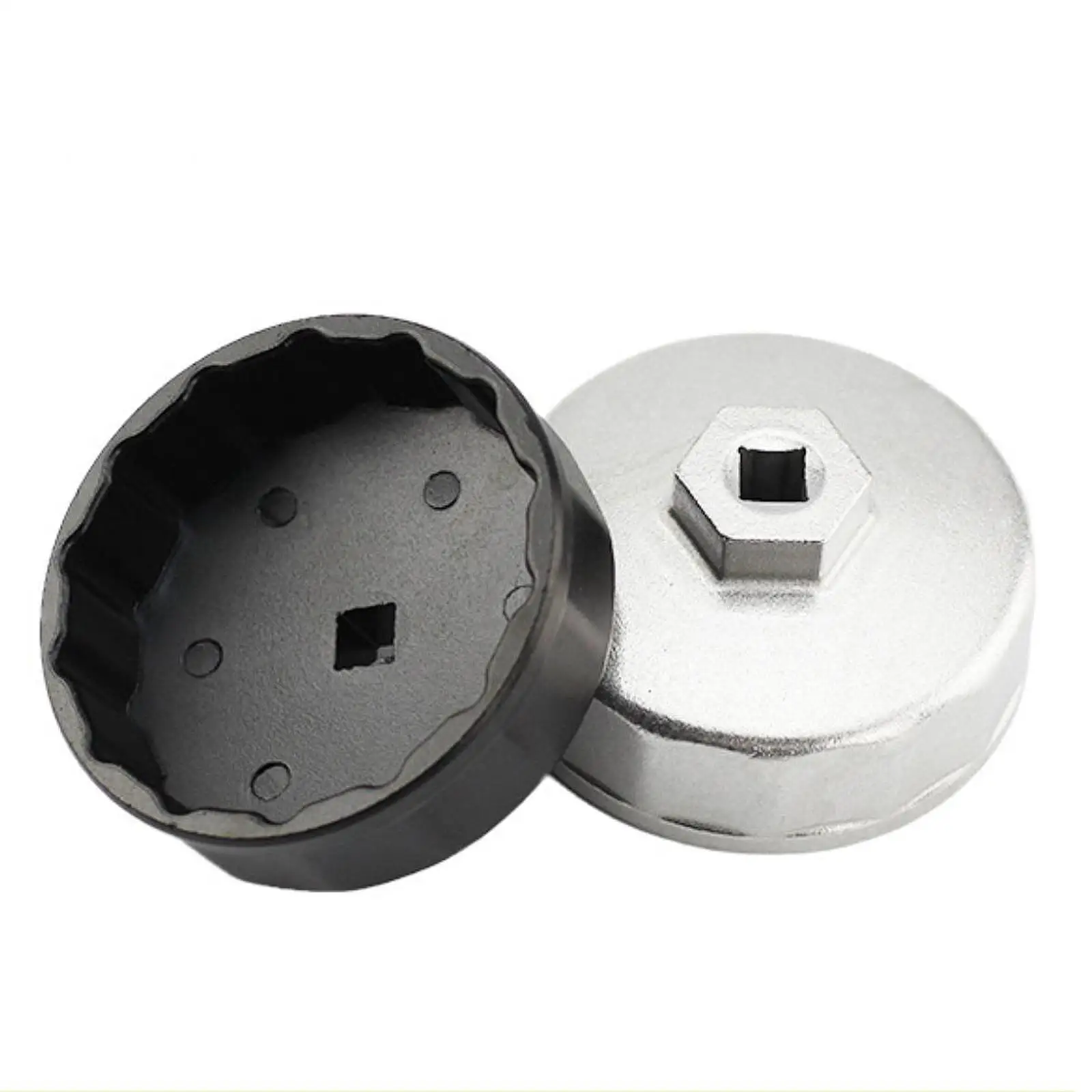 

Car Oil Filter Wrench 74mm 14 Flutes Cap Removal Tool Complete Automotive Tool Kit for Audi Porsche Car Maintenance