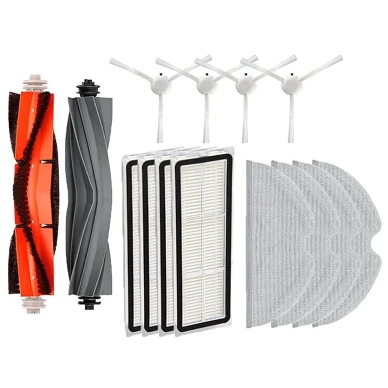 Для Dreame Bot D10S/D10S Pro Ролик для робота-пылесоса Основная боковая щетка Hepa-фильтр Швабра Запасные части