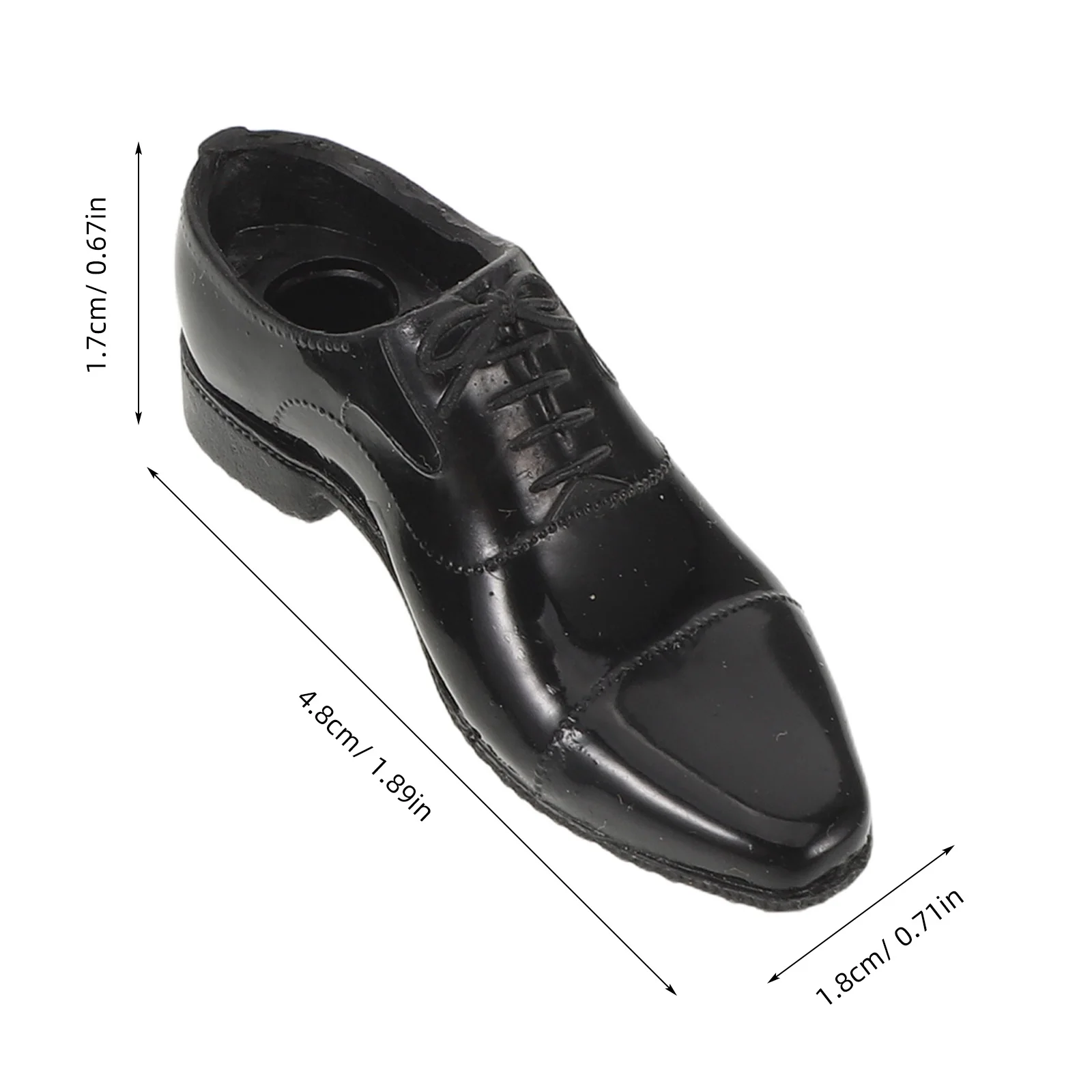 1 Pair 12-Inch Realistic Black Shoes Miniature Soldier Footwear For 1:6 Scale Action Figures Durable Plastic Dollhouse