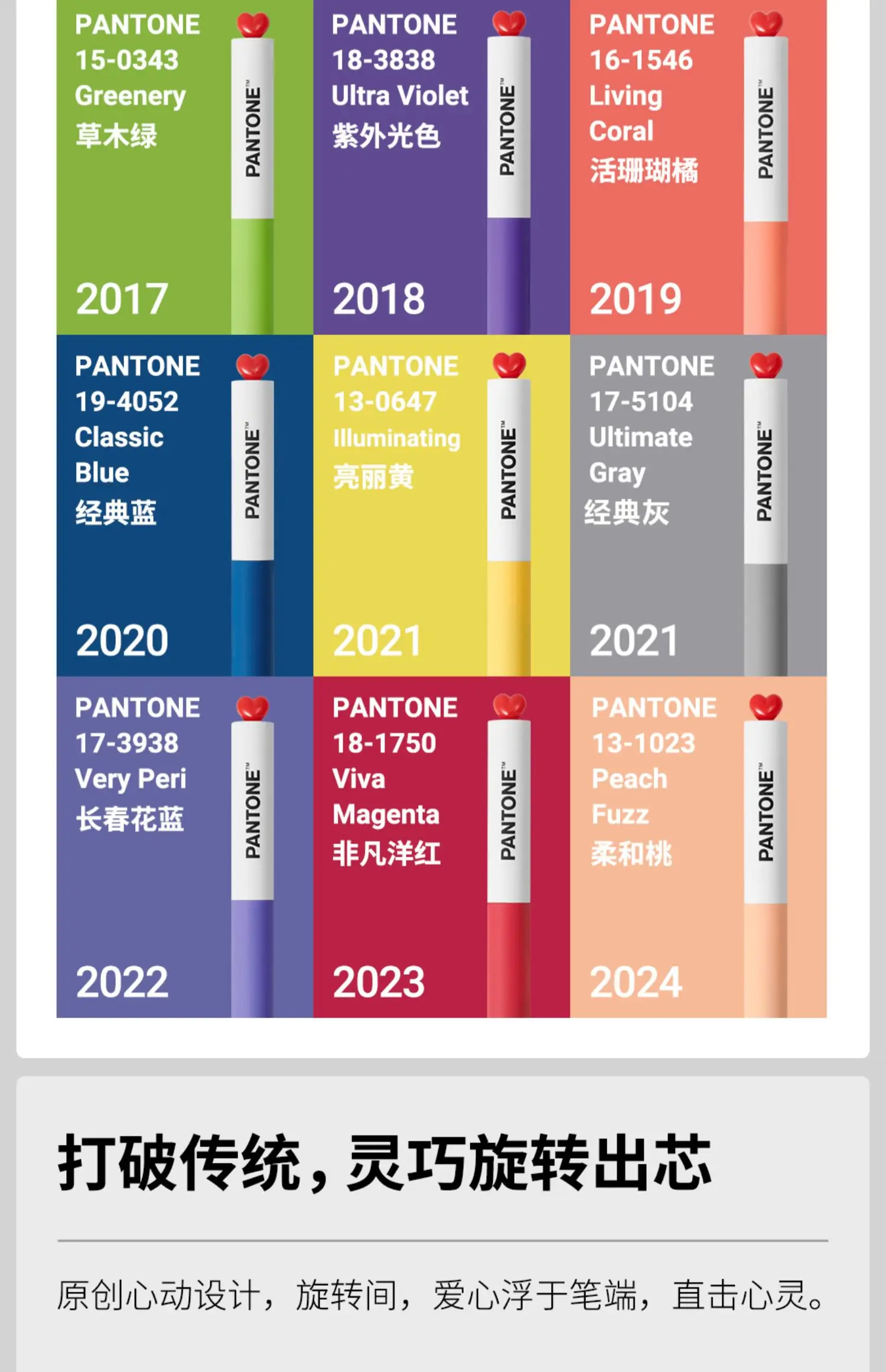KACO Kawaii Jährliche Farbe Gelstift 2 Stück 0,5 Schwarz Rotierendes Briefpapier Schule Glattes Schreiben Feine Spitze Doppelkugelspitze Unterschrift – Detail 6