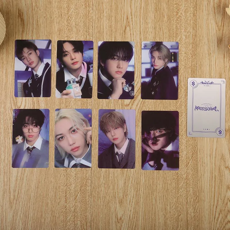 Kpop Idol Stray 4TH FANMEETING Magic School  Photo Card