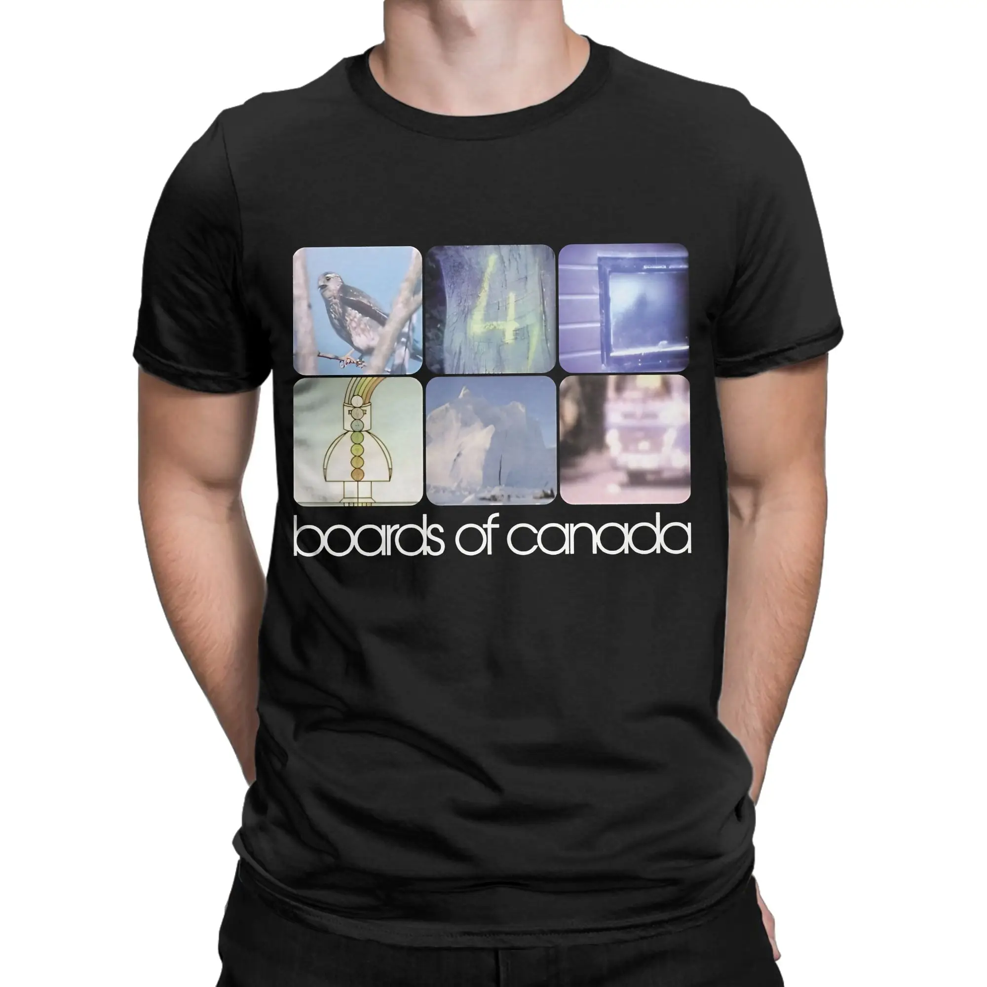 Boards of Canada In A Beautiful Place Out In The Country Novelty 100% Cotton T-Shirt Boards of Canada Tees Tops For Men