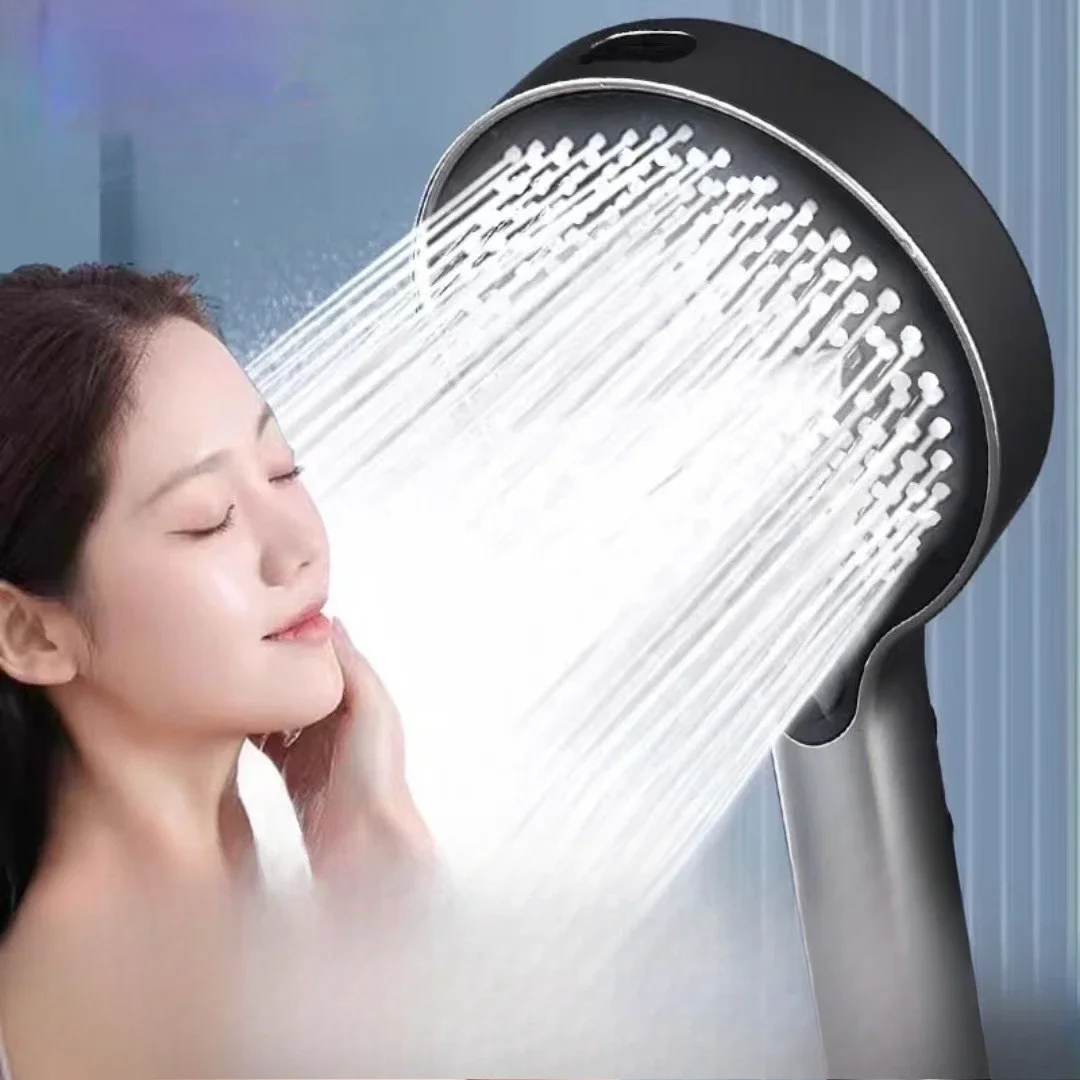 

High-end pressurized large-panel shower nozzle large water outlet household bath shower head