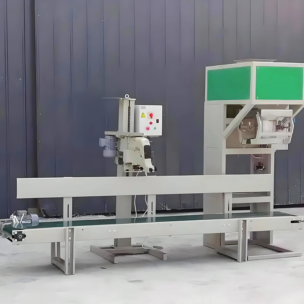 Granule Packaging Machine Motor for Organic Fertilizer 25-50kg Bagging Semi-Automatic/Fully Automatic Precise