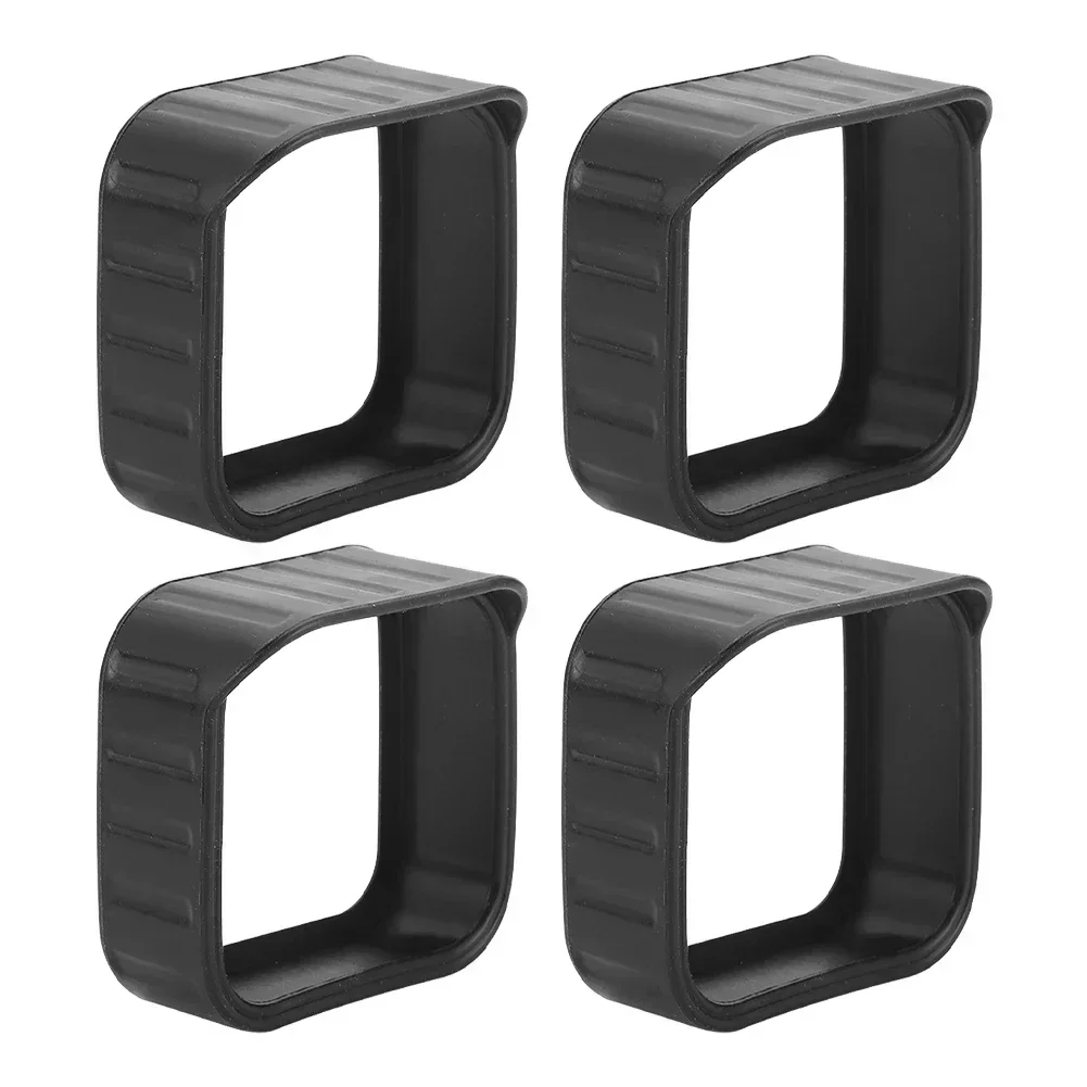 4pcs Cover Set Camera Protective Cover Doorbell Installation Easy Installation Multiple Colors Available For Doorbells