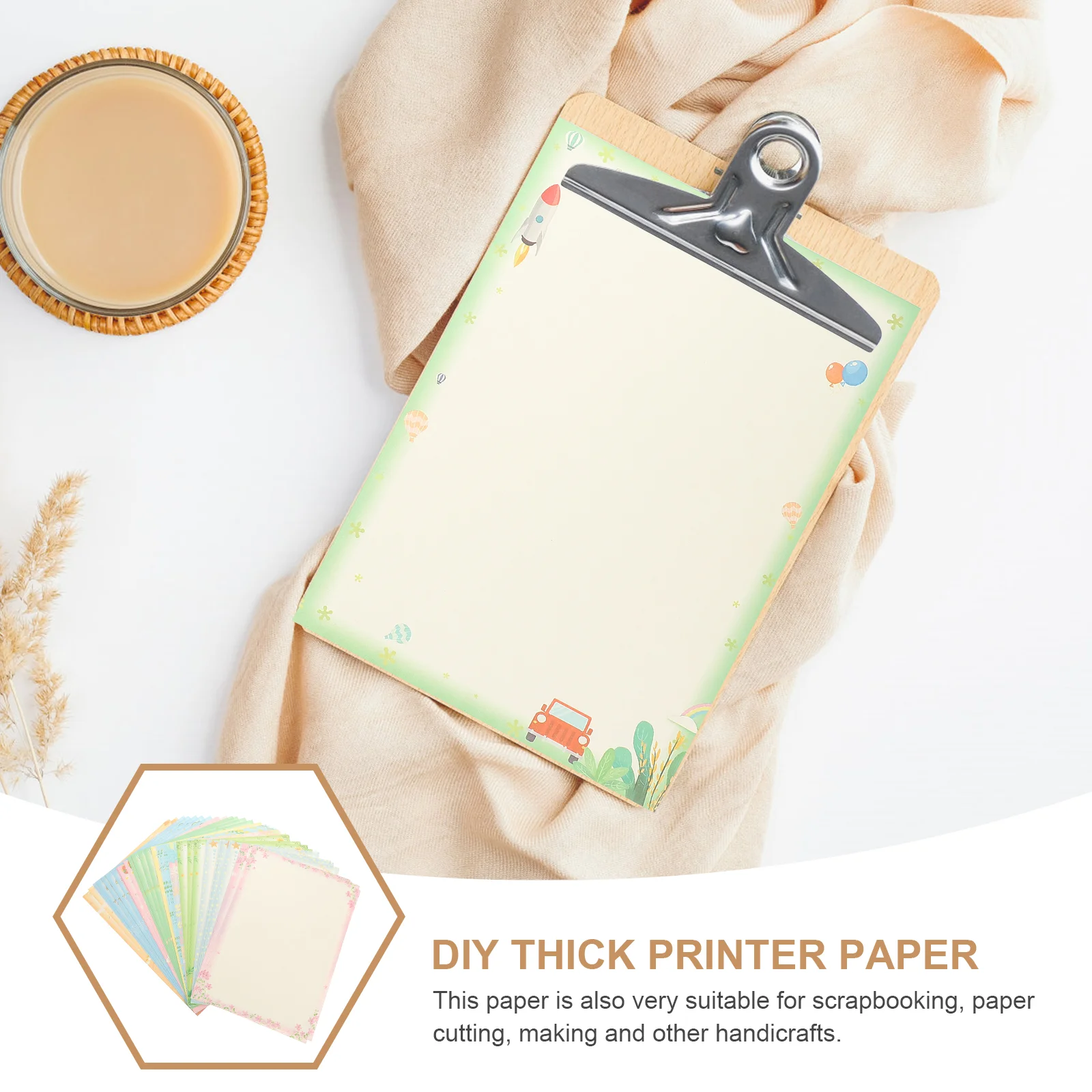 Construction Paper A4 Lace Computer Color Copy Painting Printing 1 Pack (50pcs) Copier Double Side Origami