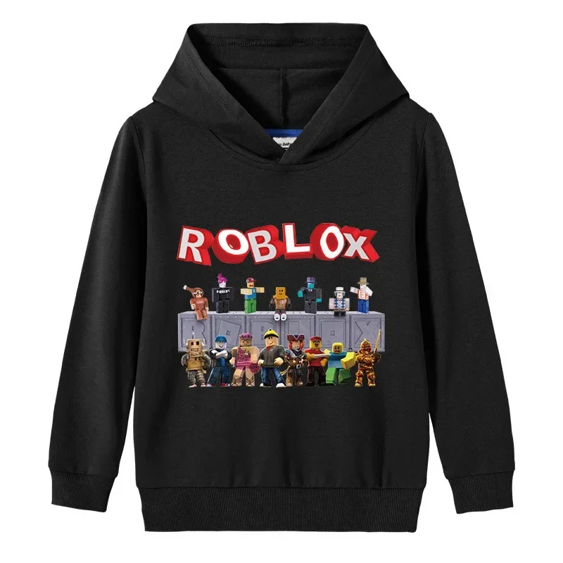 

Game Roblox Children Sweater Sweatshirt Anime Hoodie Clothes Pullover Fashion Warm Top Clothing Cartoon Birthday Gifts