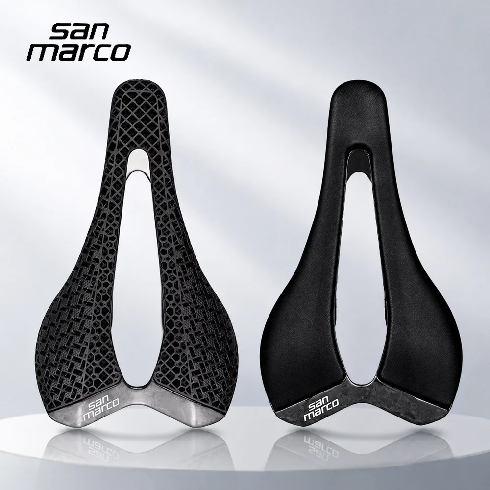 

3D Printed San Marco Saddle SLR Road Grave MTB Carbon Bike Saddle 245*145mm Bicycle Seats Ultralight Breathable Cycling Parts