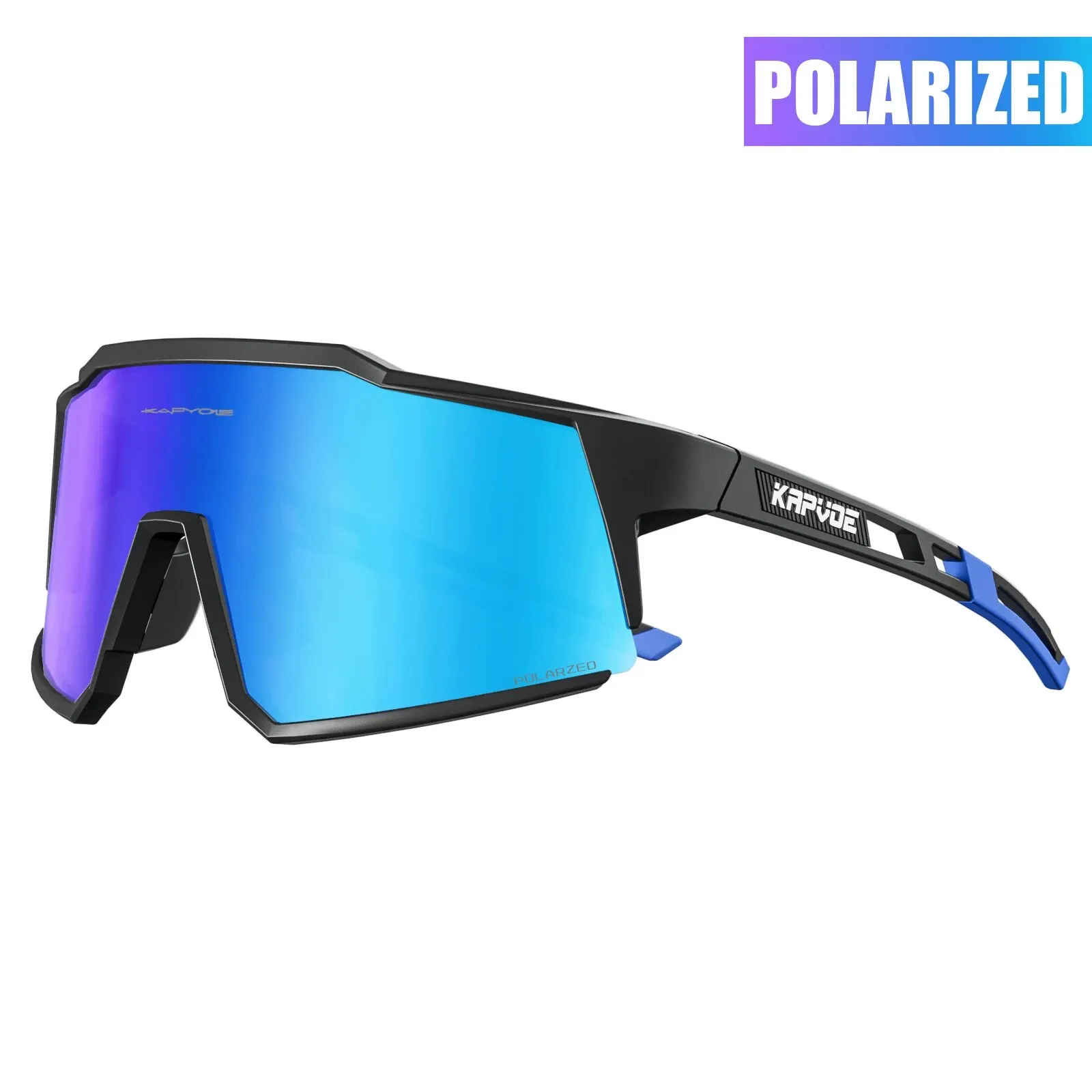 Kapvoe Fietsbril Gepolariseerde MTB Racefiets Bril UV400 Bescherming Zonnebril Ultra Lichte Sport Brillen Apparatuur
