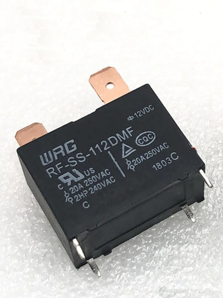 5/10pcs RF-SS-112DMF 12V Power Relay RF-SS-112DMF 12VDC 20A 4PINS  Air conditioning relay Water heater relay