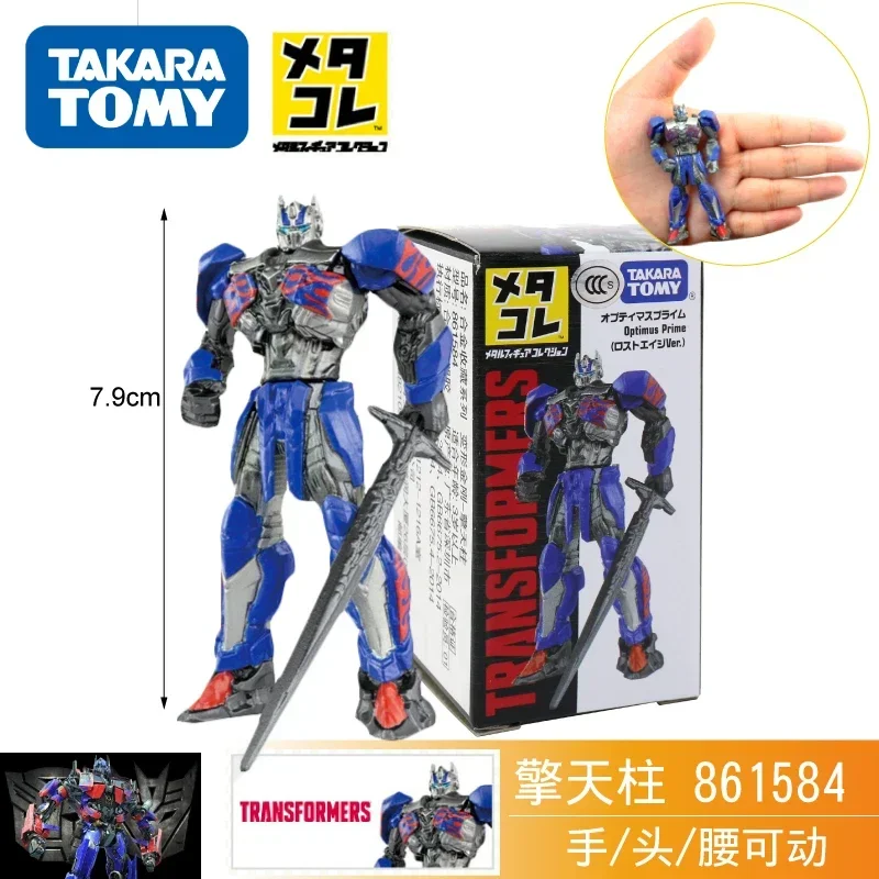 Oryginalna lalka Takara Tomy Tomica Alloy Transformers Optimus Prime Bumblebee Megatron Figurka anime Transformatory Zabawki dla dzieci