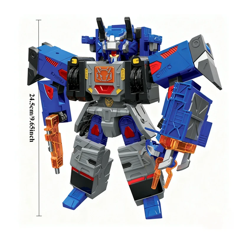 2025 nuevo Robot transformador 2 en 1 de juguete Hello Carbot 11,8 ''/30cm Ice Cool War God coche combinación figuras de acción de juguete para regalo de niños