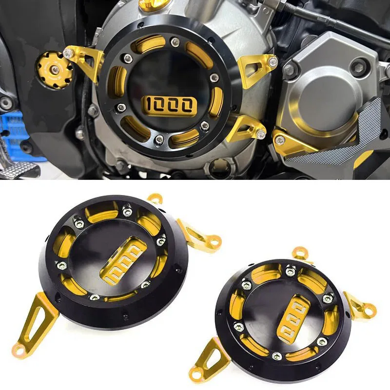 

Motorcycle Engine Cover Engine Case Crash Slider Guard Protection Cover For Z1000 Z 1000 2010-2025 For Z1000SX 2011-2025