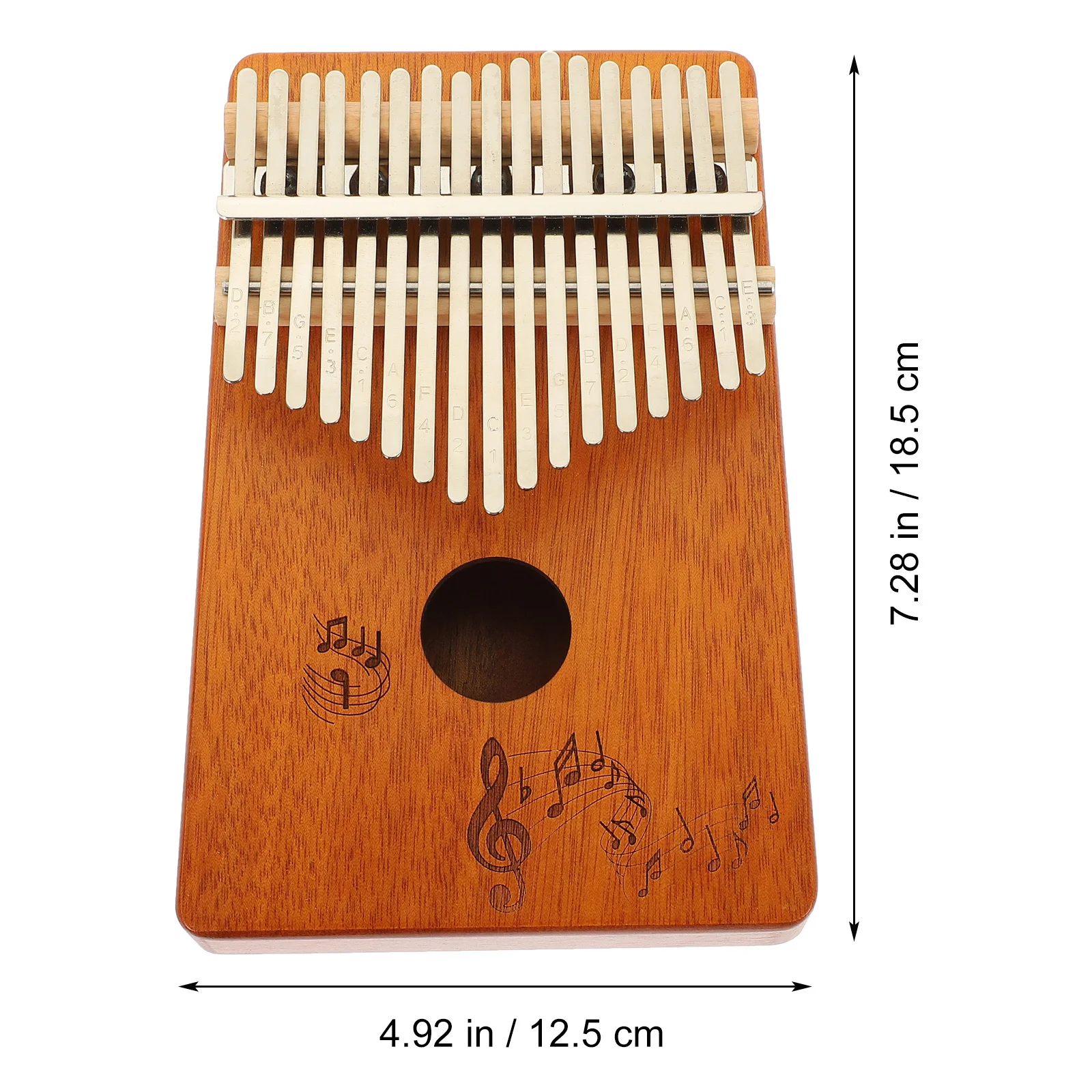 

1Set Creative Kalimba Thumb Piano 17-Key Beautiful Melody Long Service Life Music Instrument Kalimba Thumb Piano