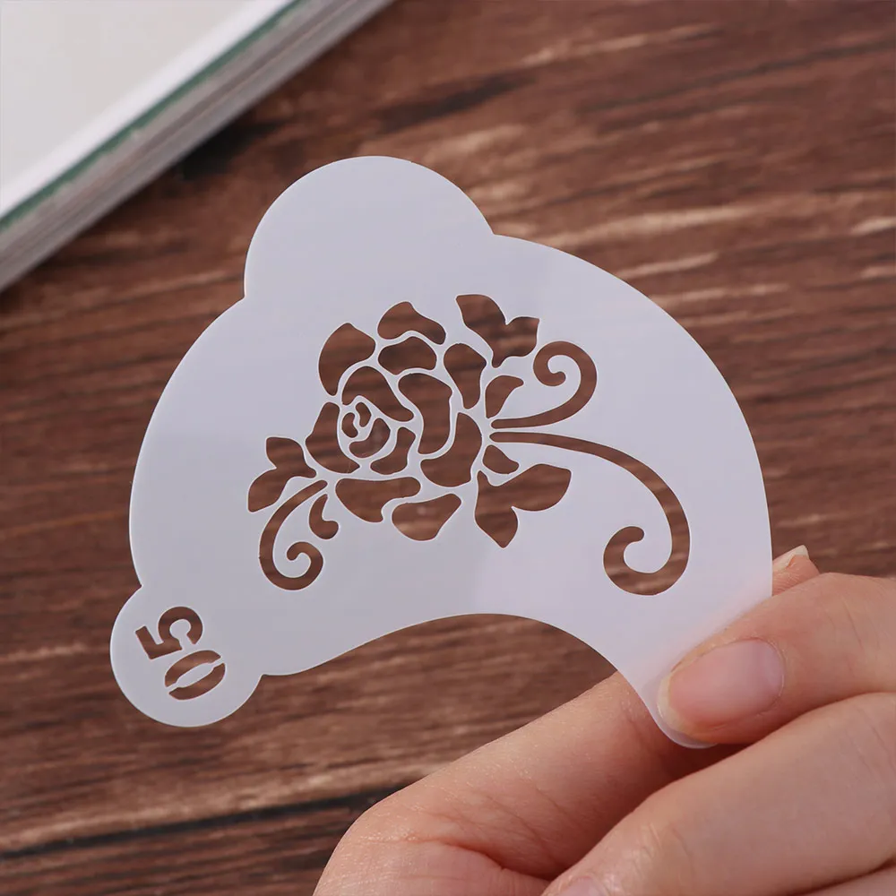 Washable Face Painting Stencils Hollowed Design Assorted Designs Makeup Painting Templates Multiple Patterns Reusable
