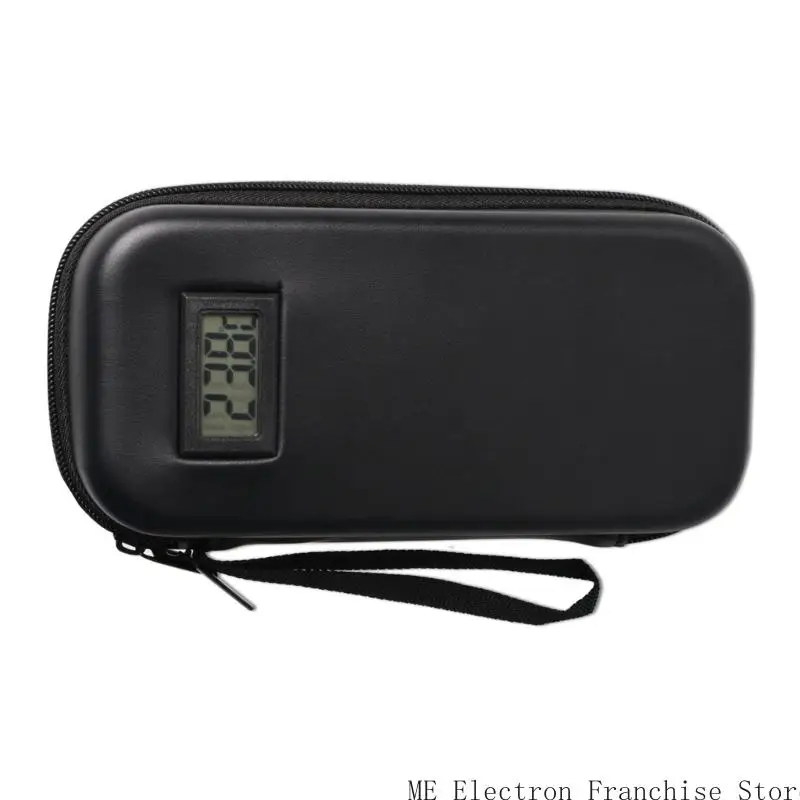 Insulated Diabetes Travel Bag Feature Real Time Temperature Monitoring&Reusable Ice Packs for Cool Medication Transport