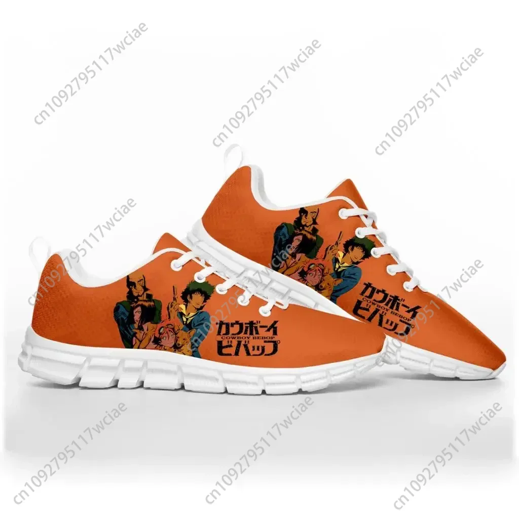 

Anime Manga Cartoon Cowboy Bebop Sports Shoes Mens Womens Teenager Sneakers Custom Couple High Quality Shoes