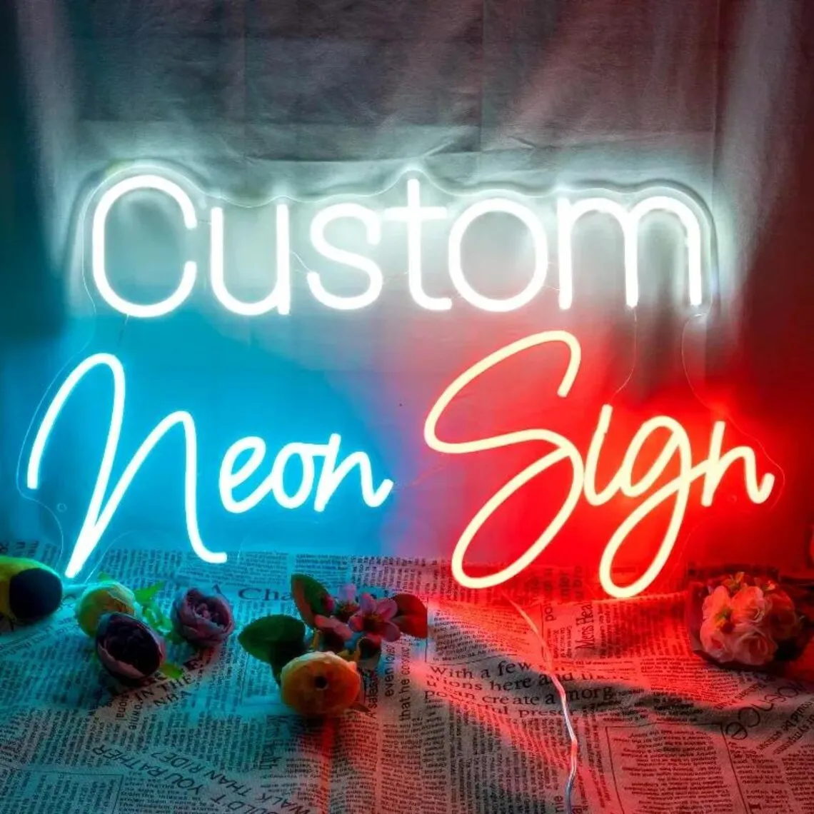 

Custom neon sign, Neon sign, Neon light, Name neon sign, Personalized Gift, Wall decor, Home decor, Neon sign bar, Wedding sign