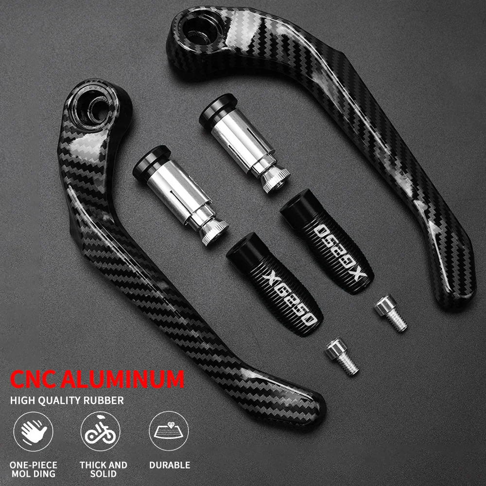 

Motorcycle Handlebar Grips Guards Brake Clutch Levers Handle Bar Protector Guard FOR YAMAHA XG250 TRICKER 2004-2010 TRX850