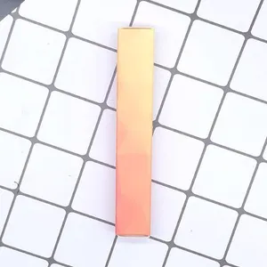 DIY -Paketbox für Lipgloss -Röhre, schwarze Fakultätsbox, leer, Großhandel, 2*2*12 cm 8 Hauptverkäufe Caixa Gloss Lippe - №5