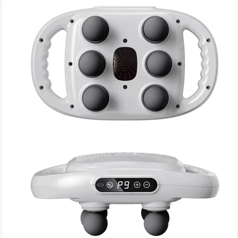 

2025 6 Head Grade 9 Deep Tissue Fascia Legs Waist Back Hips Whole Body Muscle Pain Relief Advanced Massage Gun Professional