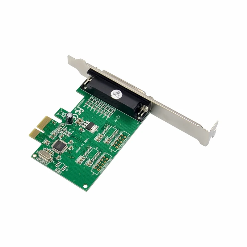 Controller Card ST38 PCIe X1 CH382L DB-25 Pin Industrial for Print Terminal Multi-Function Convenient Expansion Card-A68X