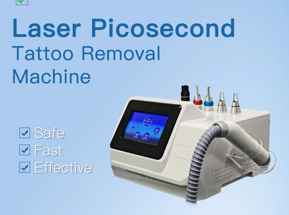 2026 Q-Switched ND YAG Laser Machine for Tattoo & Pigment Removal, Carbon Peeling, Eyebrow Stain Remover