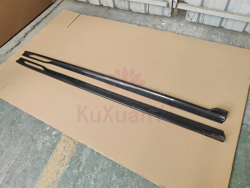 MP Style High Quality 3K Carbon Fiber Side Skirt for BMW New 4 Series 425i G26 Body Kit