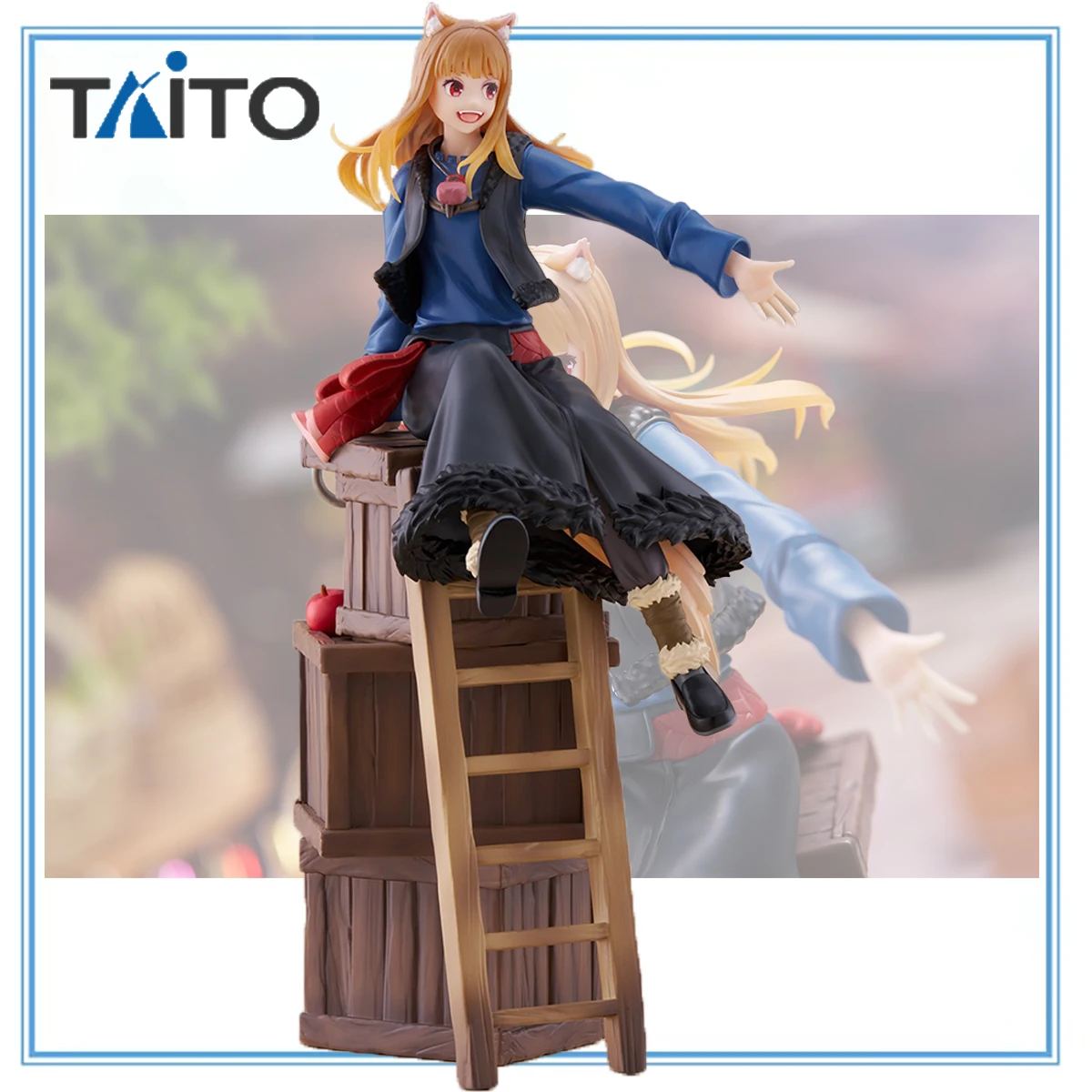 

В наличии оригинальная предварительно окрашенная сукня TAiTO Ookami To Koushinryou: Merchant Meets The Wise Wolf Holo, модель аниме-фигурки