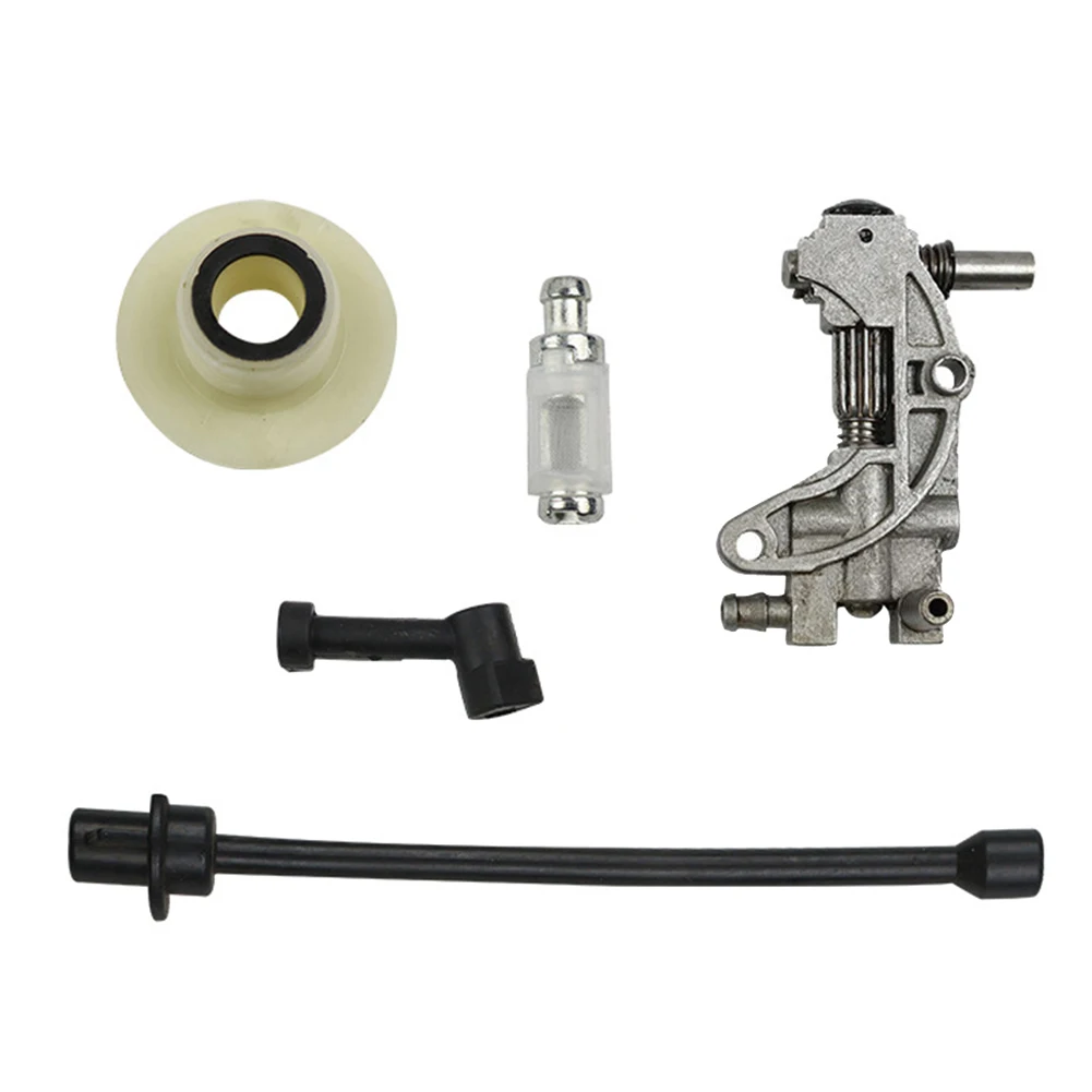 Replacement Oil Pump Kit Fits Chinese Chainsaws 4500 5800 45CC 52CC 58CC Models Accessories Set