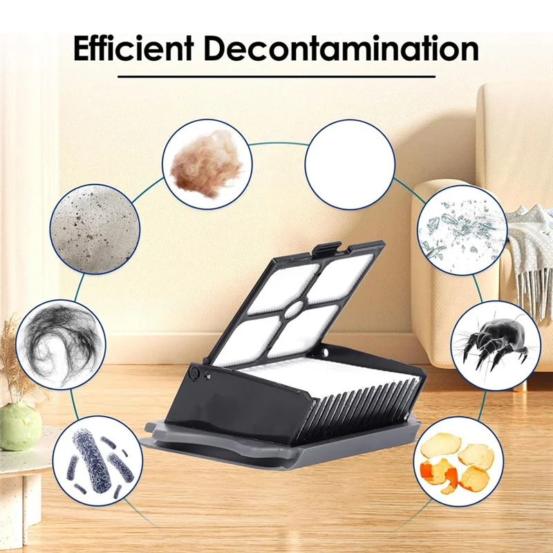 AT28-HEPA استبدال فلتر Fortineco Ifloor 3/ Floor One S3/ Floor One S5/ Floor One S5 Pro 2 ملحقات المكنسة الكهربائية