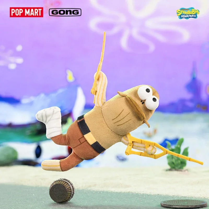 

POPMART Bikini Bottom Buddies 2 Series Weird Plush Toys Mystery Box Genuine Blind Box Guess Toys Bag Anime Figure Desktop