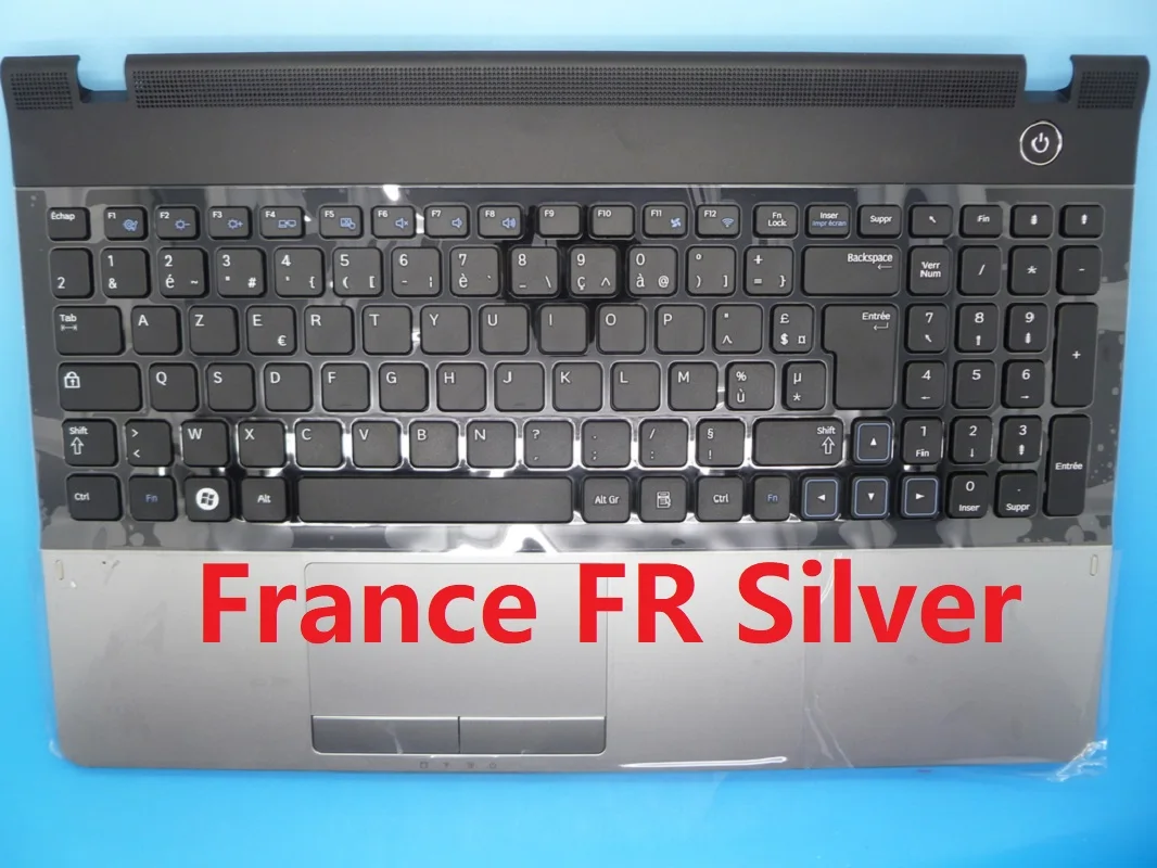 Laptop PalmRest&keyboard For Samsung NP300E5A 300E5A United Kingdom UK France FR Italy IT Slovenian SL Nordic NE With Speaker